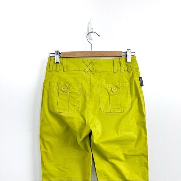 Vintage 90’s Moschino Bright Green Low Rise Pants - Picture 4 of 16